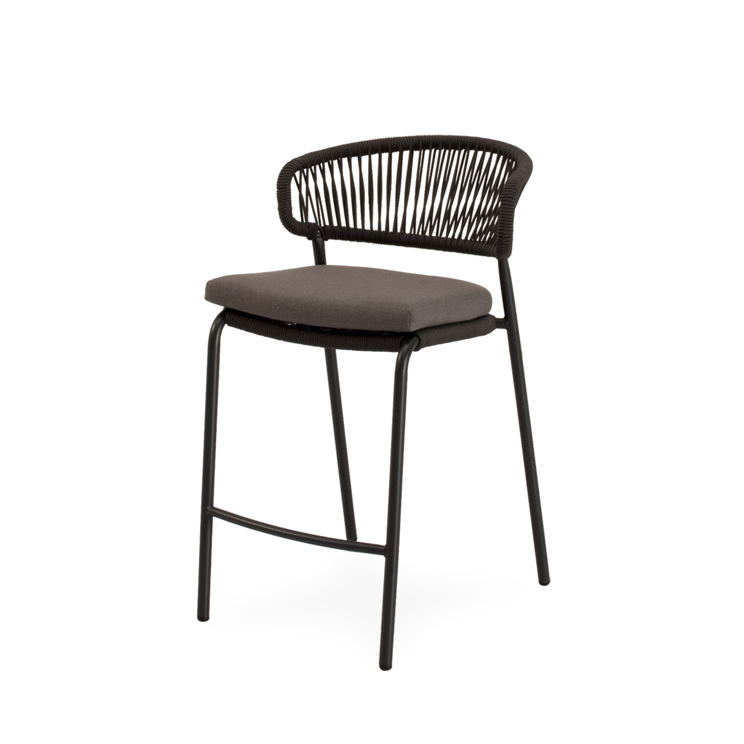 TABURETE RANDALL GRIS Somcasa