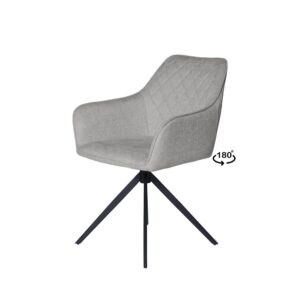 SILLA AMALIA GRIS CLARO Somcasa