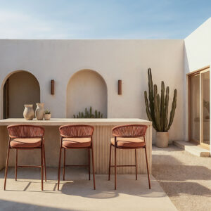 TABURETE RANDALL TERRACOTA Somcasa