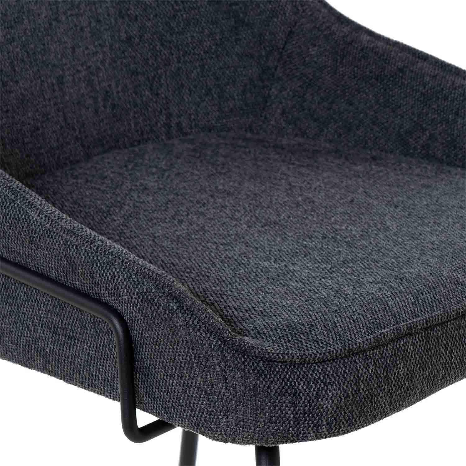 TABURETE LOUIS GRIS OSCURO - Imagen 6