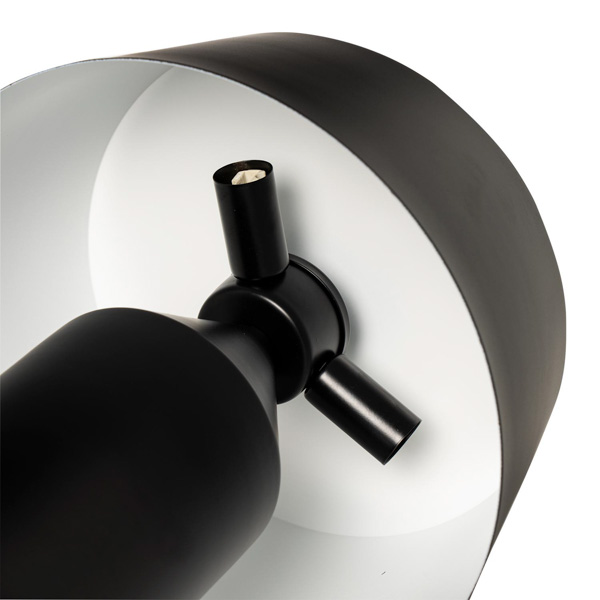 LAMPARA SOBREMESA ILLAR NEGRO - Imagen 4