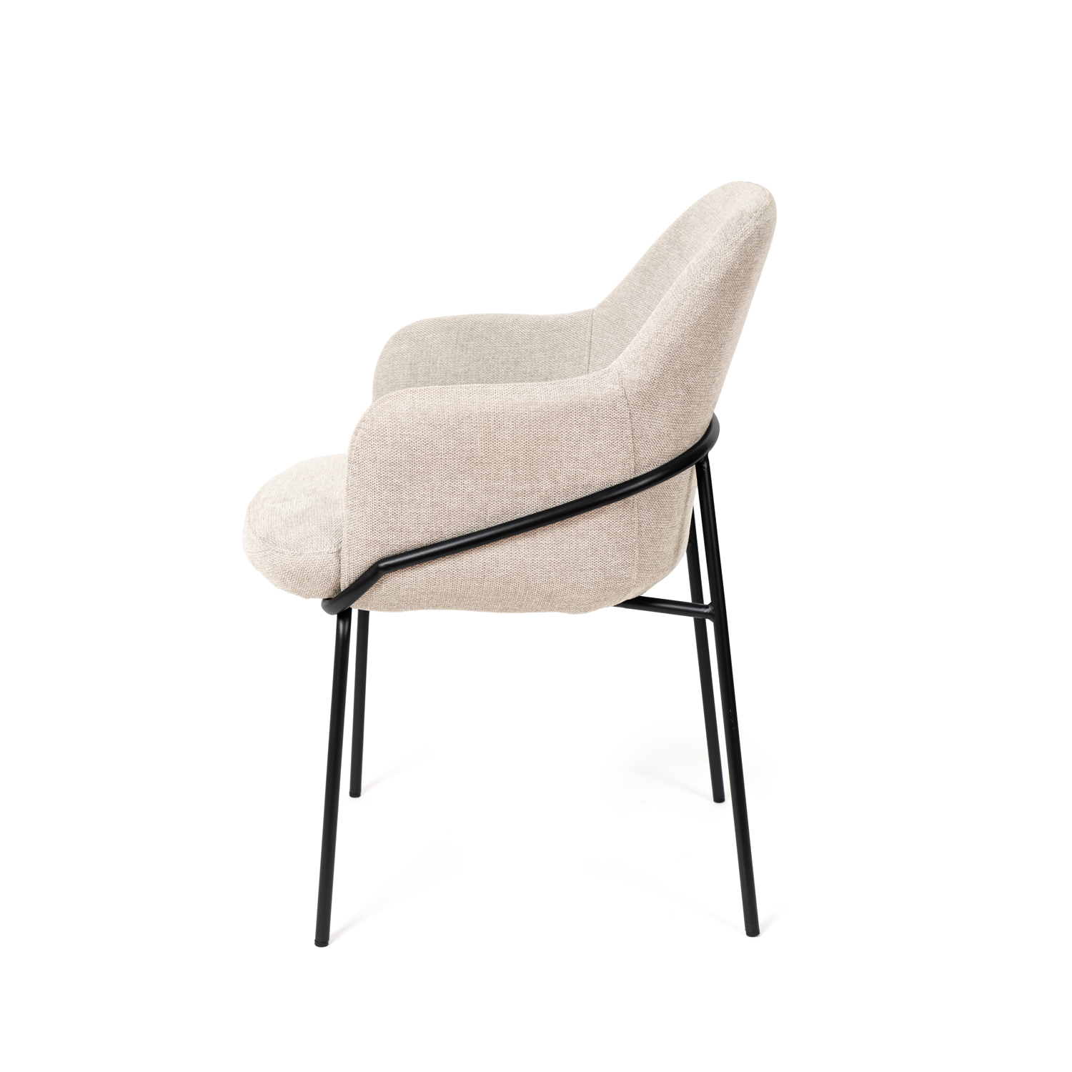 SILLA ABIGAIL BEIGE - Imagen 3