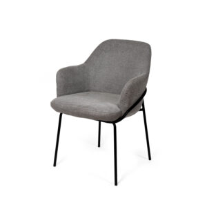 SILLA ABIGAIL GRIS OSCURO Somcasa