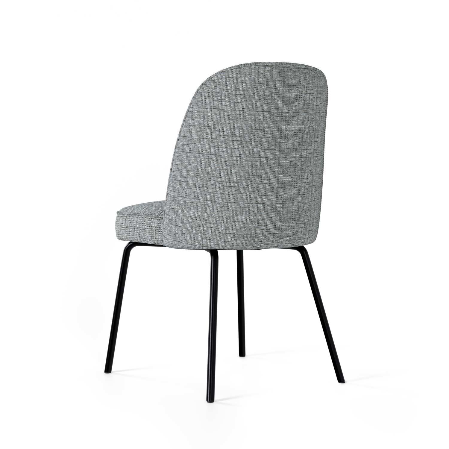 SILLA MAXIME GRIS CLARO - Imagen 2