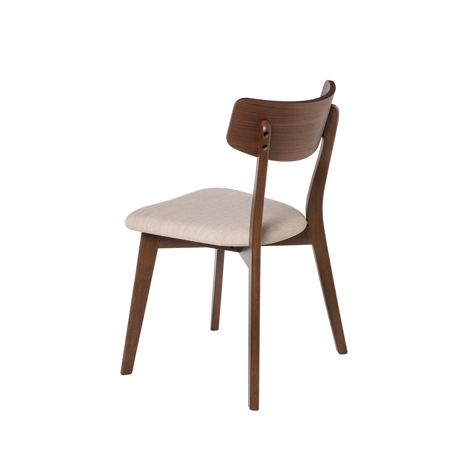 SILLA KEIRA NOGAL BEIGE - Imagen 2