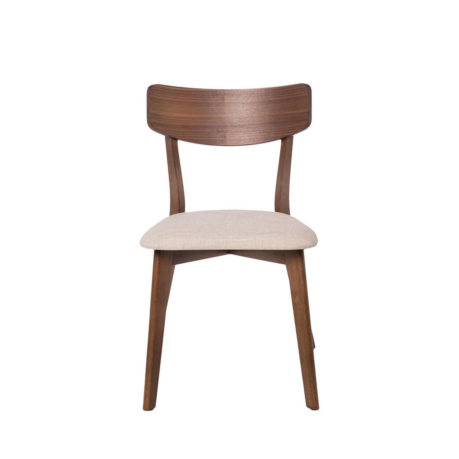SILLA KEIRA NOGAL BEIGE - Imagen 4