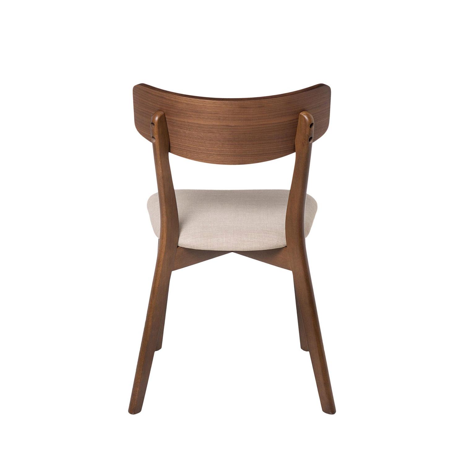 SILLA KEIRA NOGAL BEIGE - Imagen 5