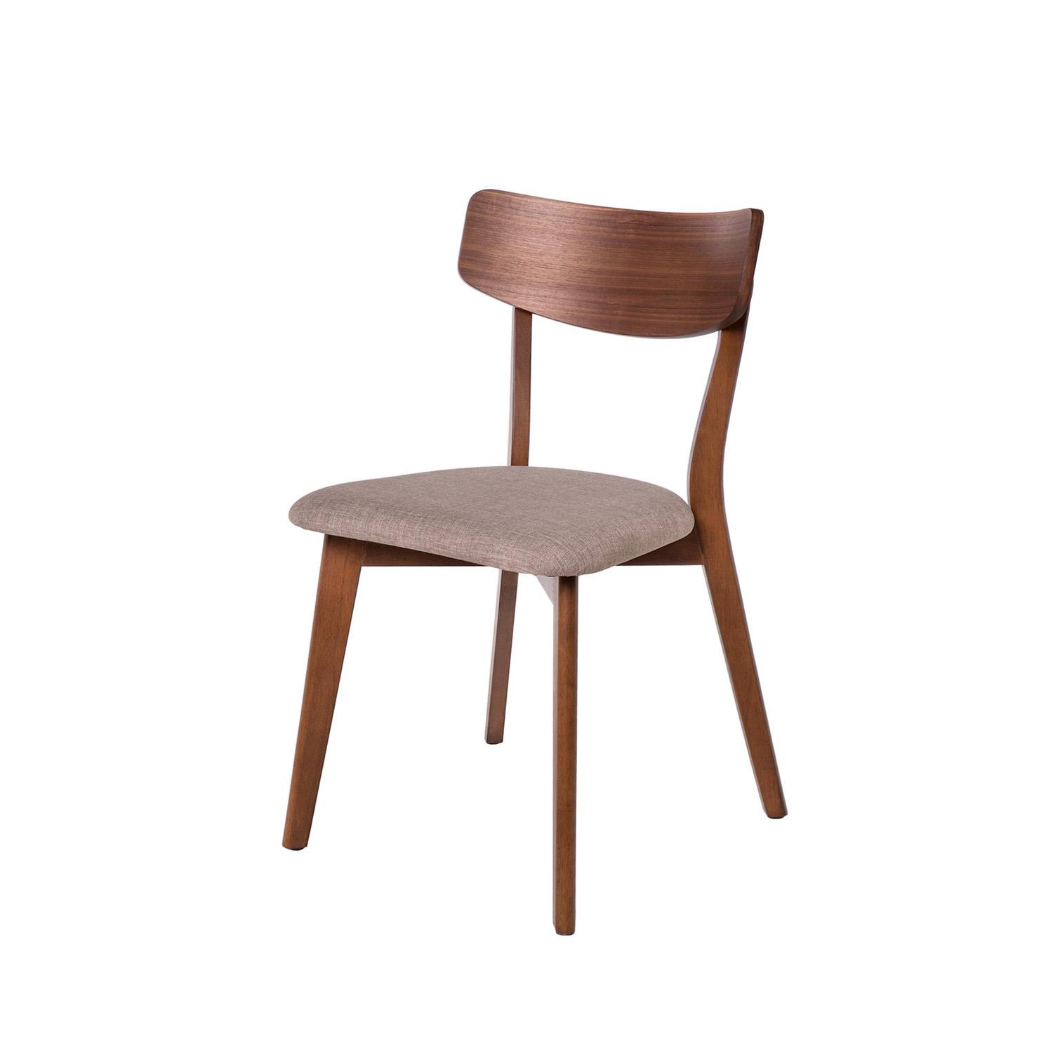 SILLA KEIRA NOGAL GRIS LIGHT Somcasa