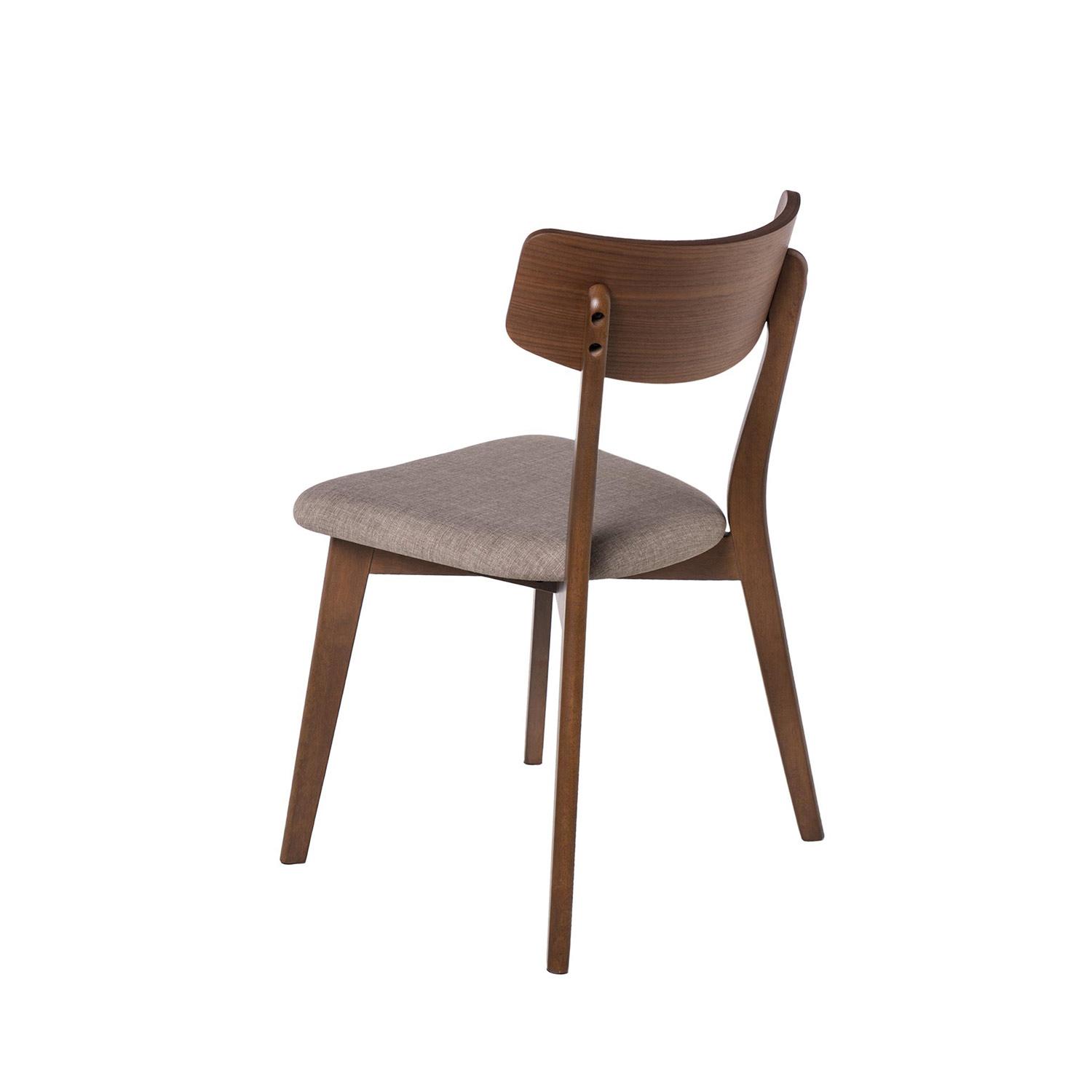 SILLA KEIRA NOGAL GRIS LIGHT - Imagen 2