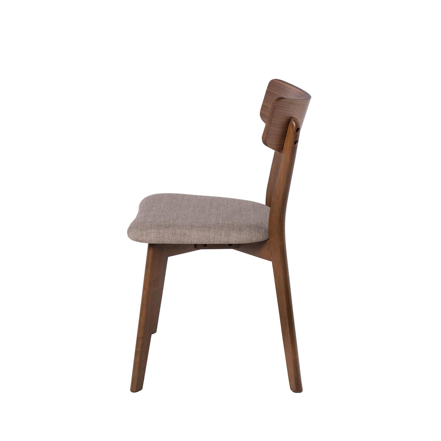 SILLA KEIRA NOGAL GRIS LIGHT - Imagen 3