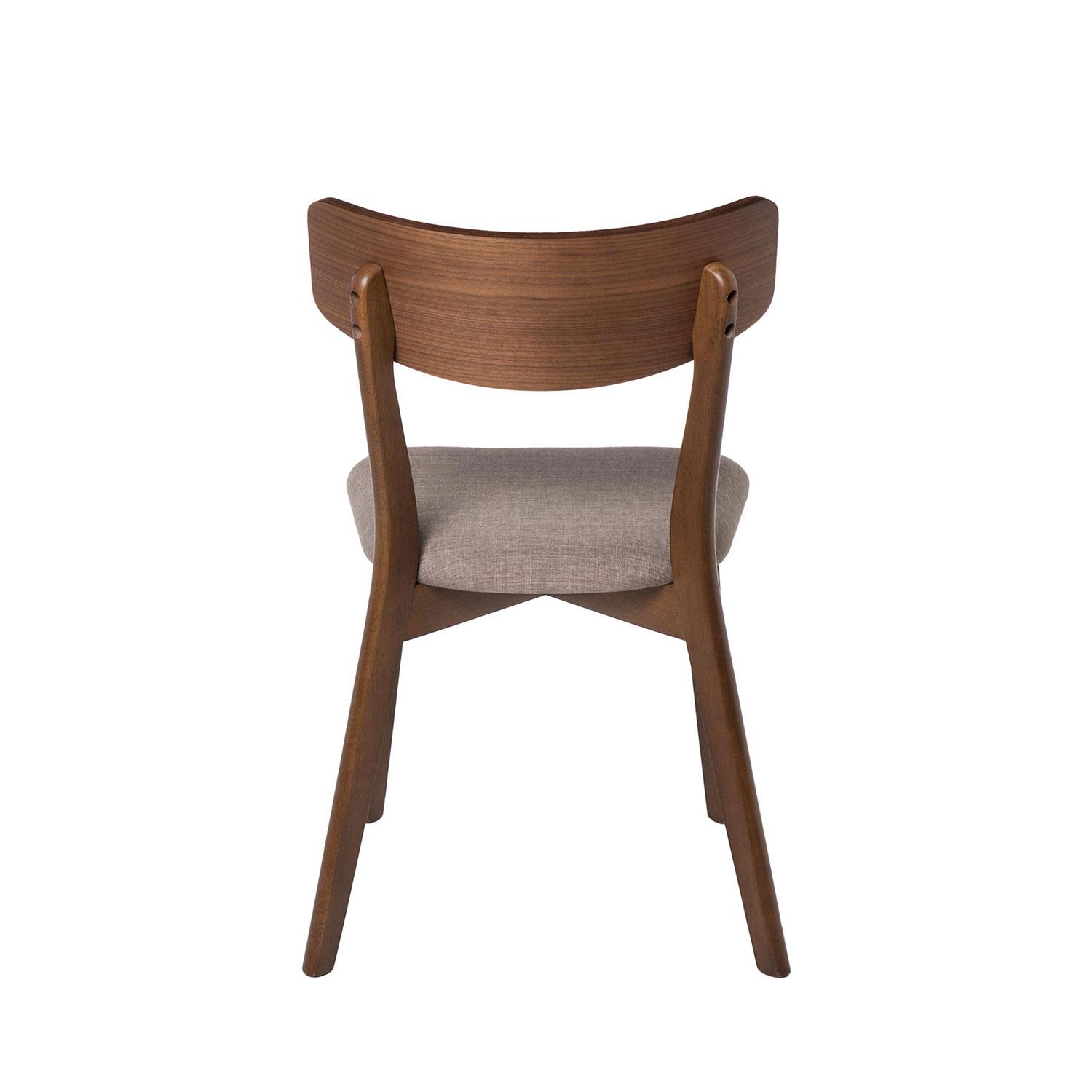 SILLA KEIRA NOGAL GRIS LIGHT - Imagen 5