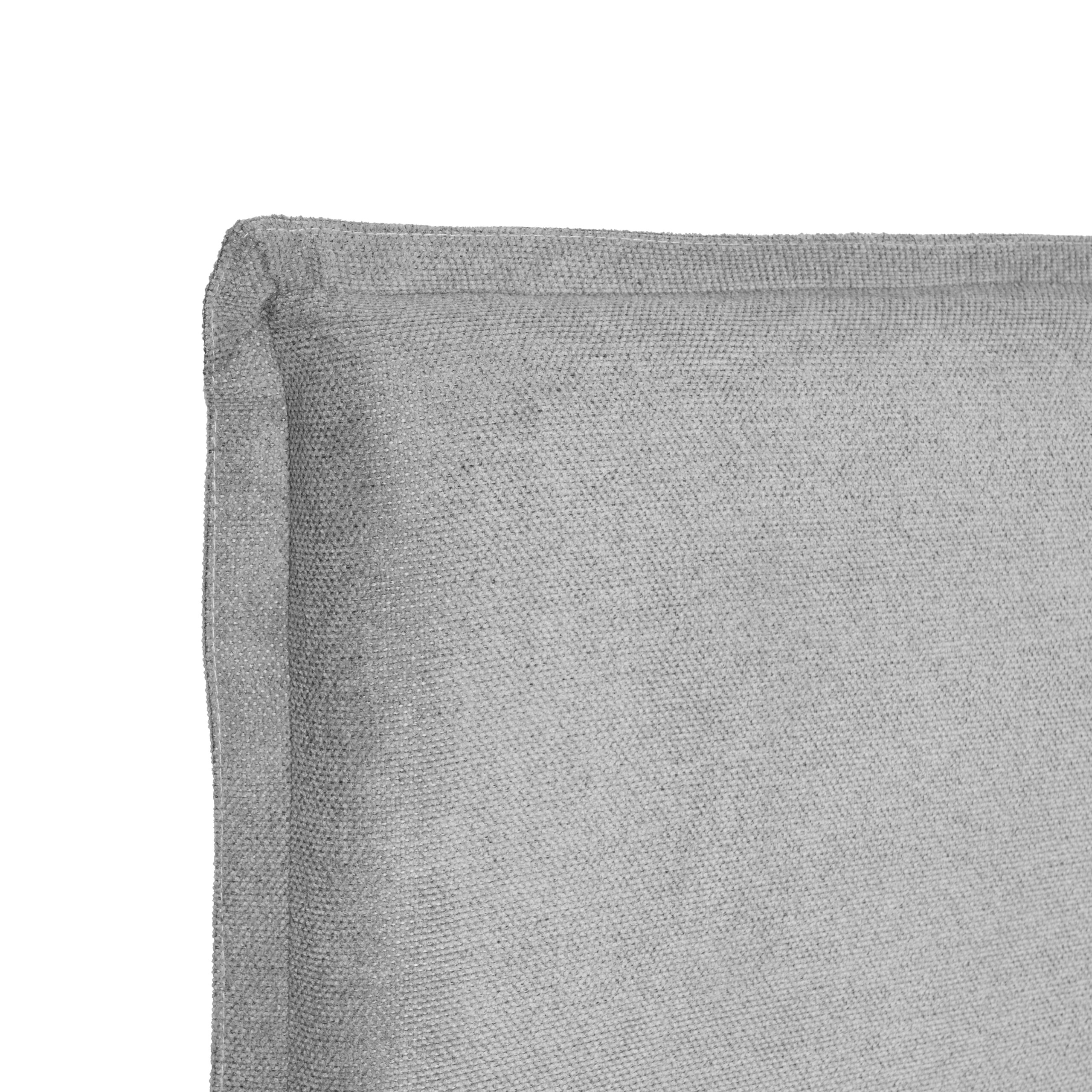 CABEZAL ABREGO 135/140 TAPIZADO GRIS CLARO - Imagen 4