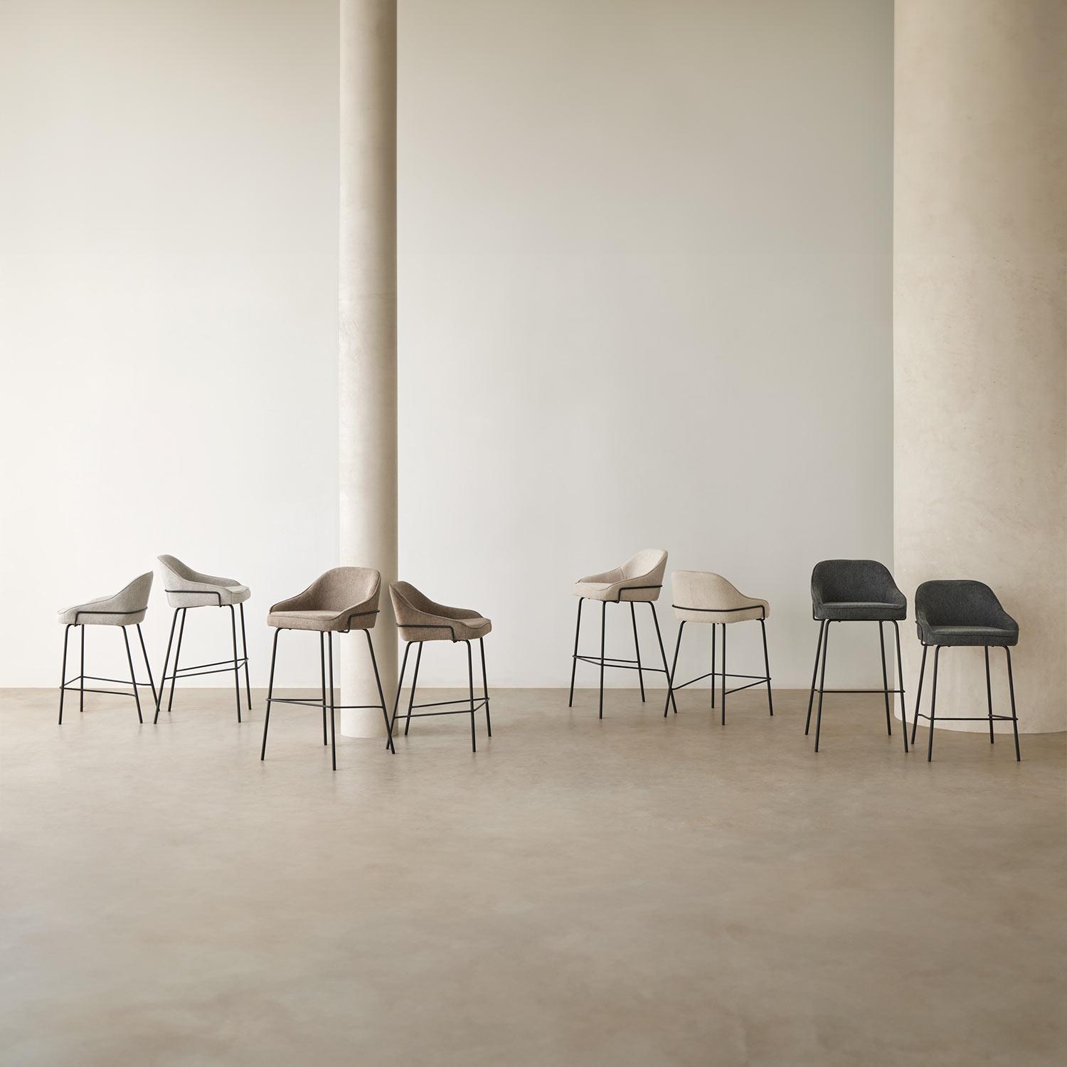 TABURETE ARNY TAUPE - Imagen 6