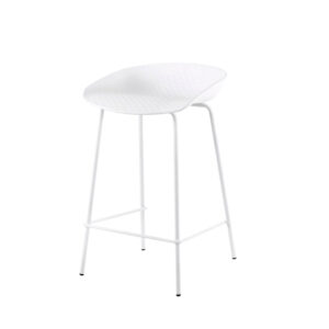 TABURETE NETTA BLANCO Somcasa