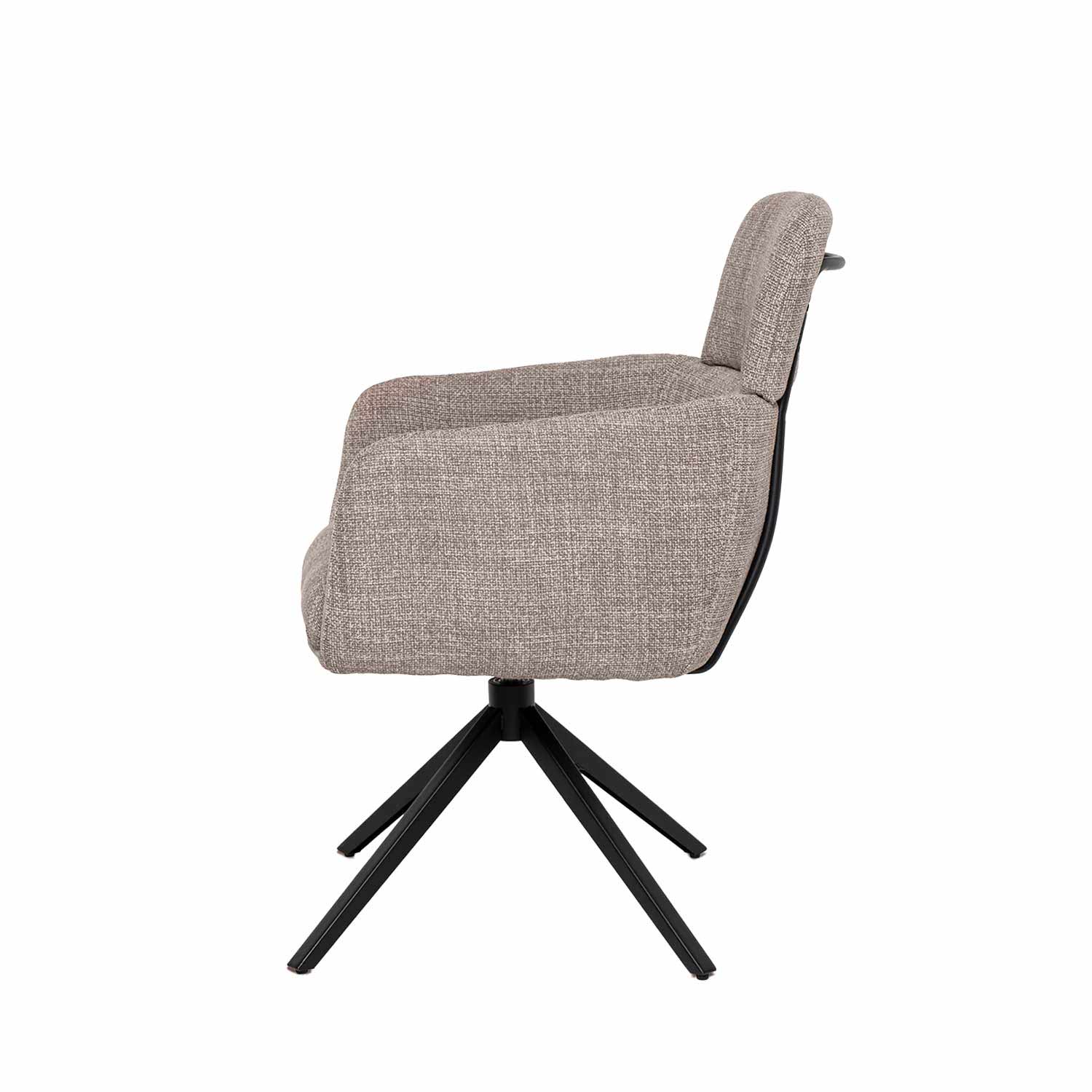 SILLA JANICE TAUPE - Imagen 3