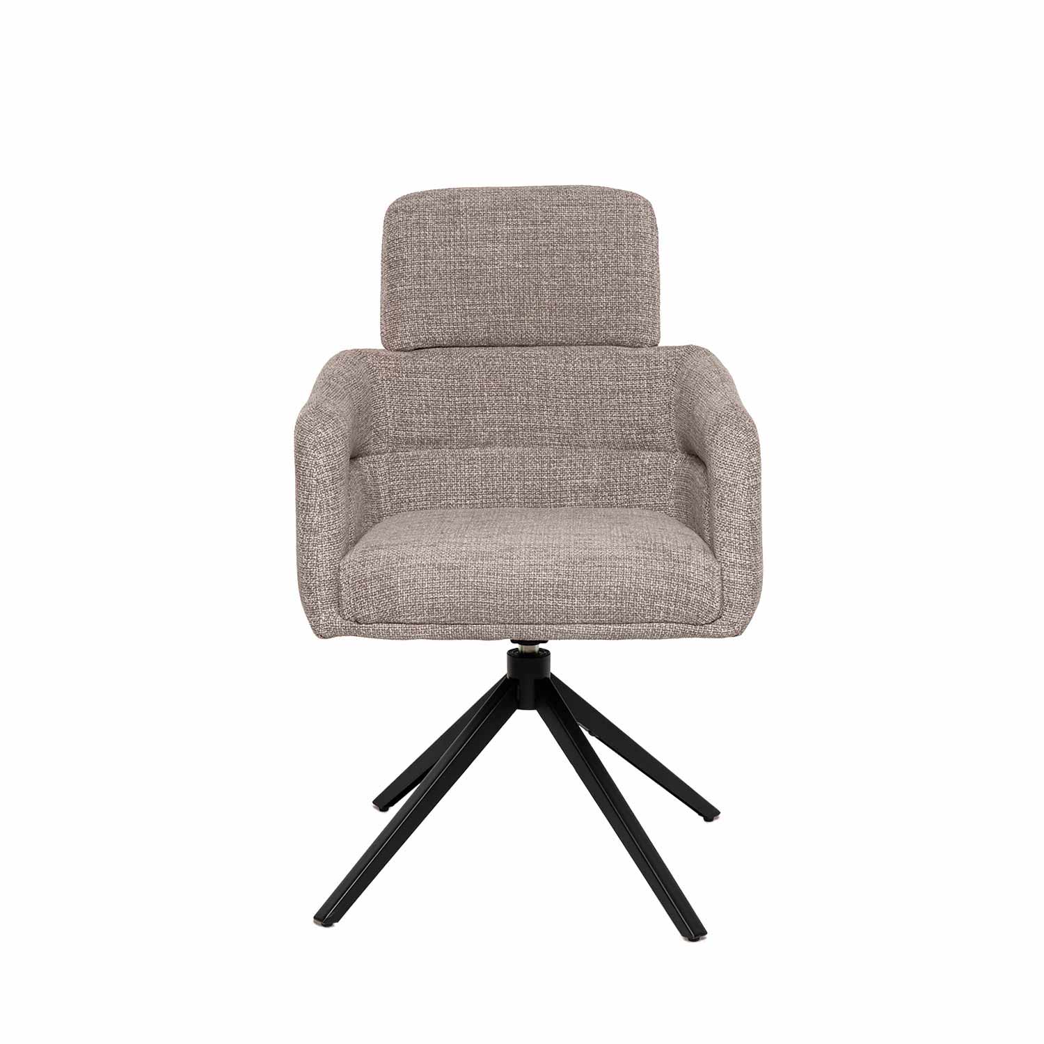 SILLA JANICE TAUPE - Imagen 4