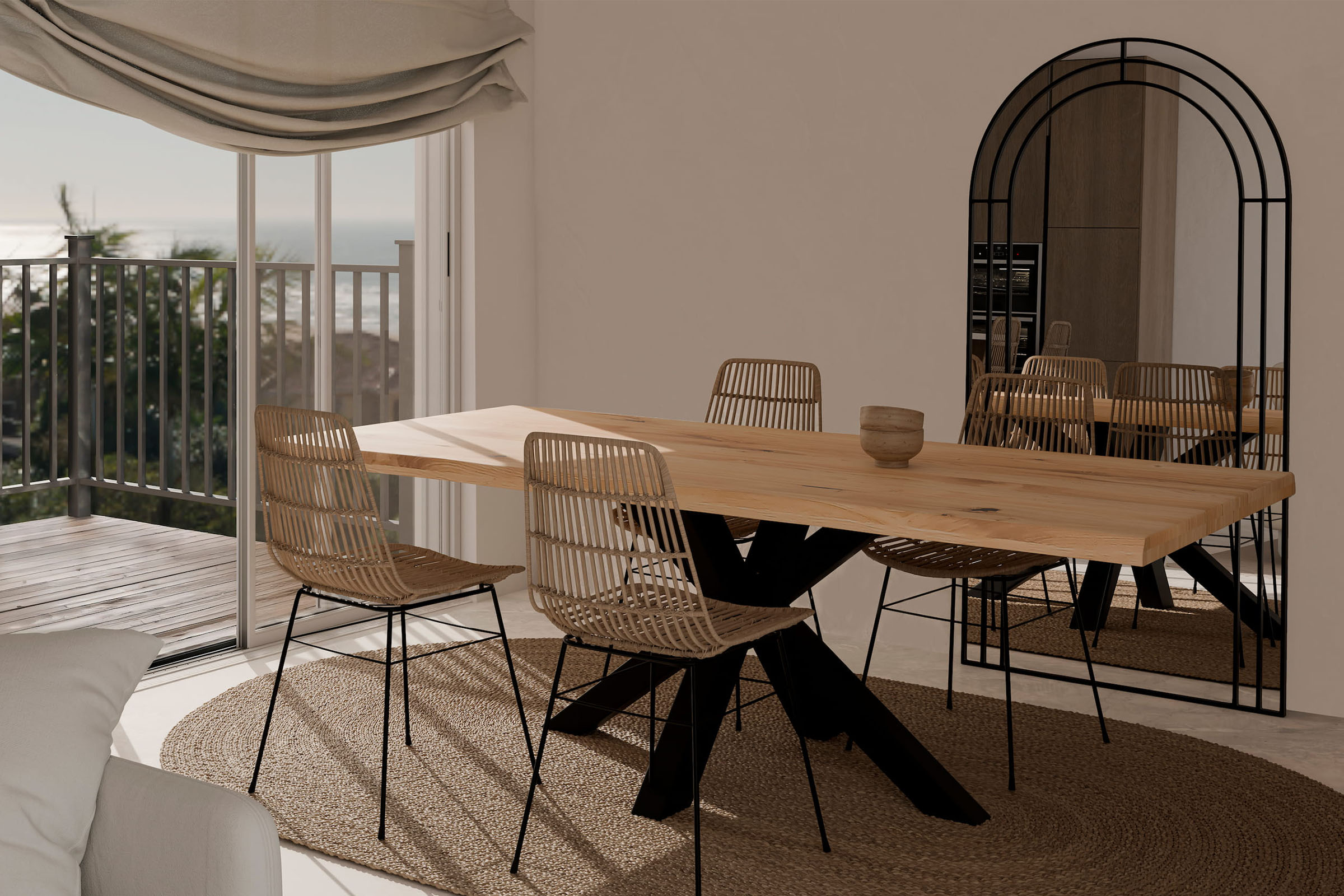 SILLA LIONA NATURAL/NEGRO - Imagen 7