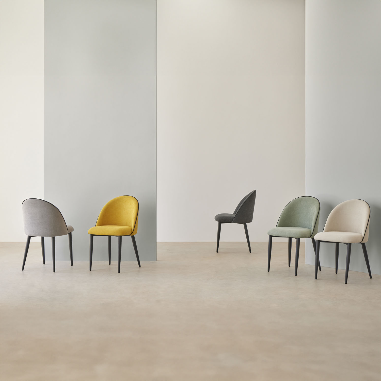 SILLA SLOANE BEIGE - Imagen 8