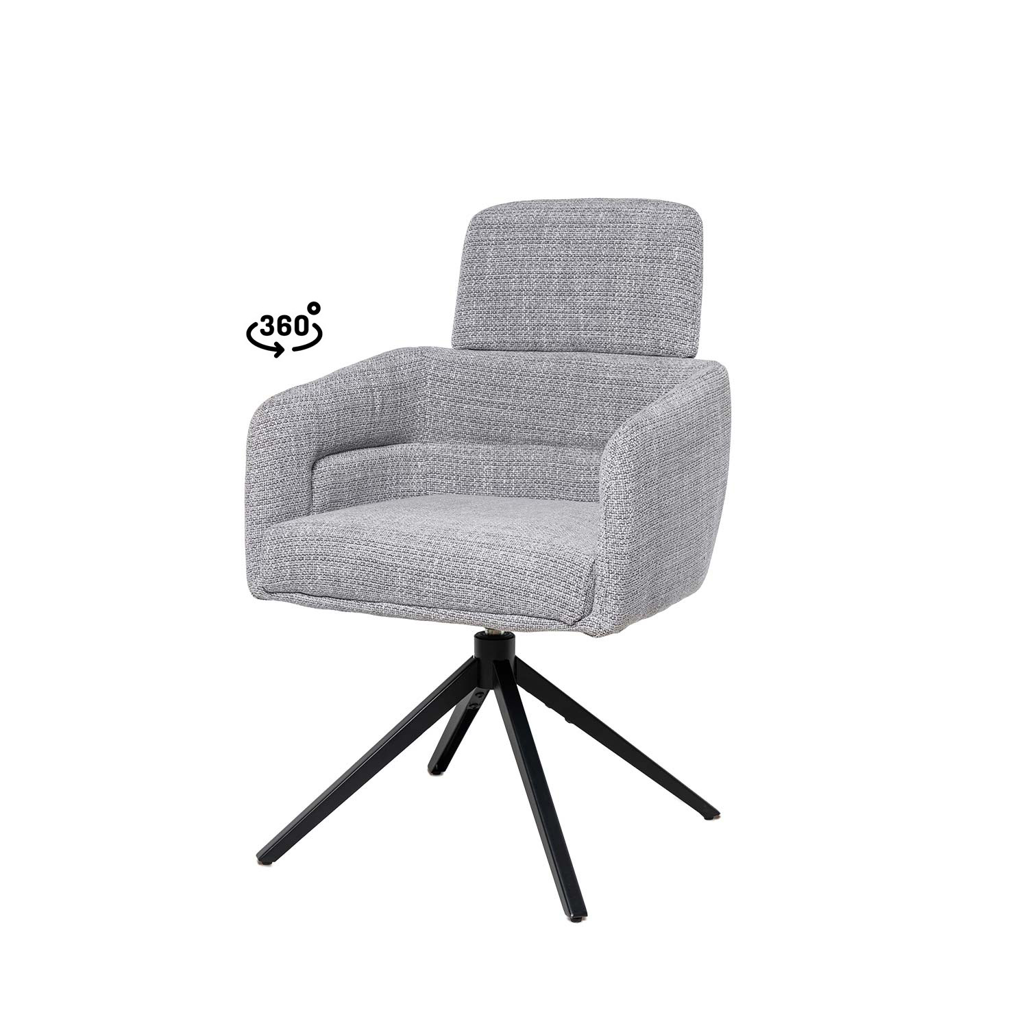 SILLA JANICE GRIS CLARO Somcasa