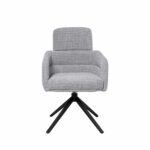 SILLA JANICE GRIS CLARO