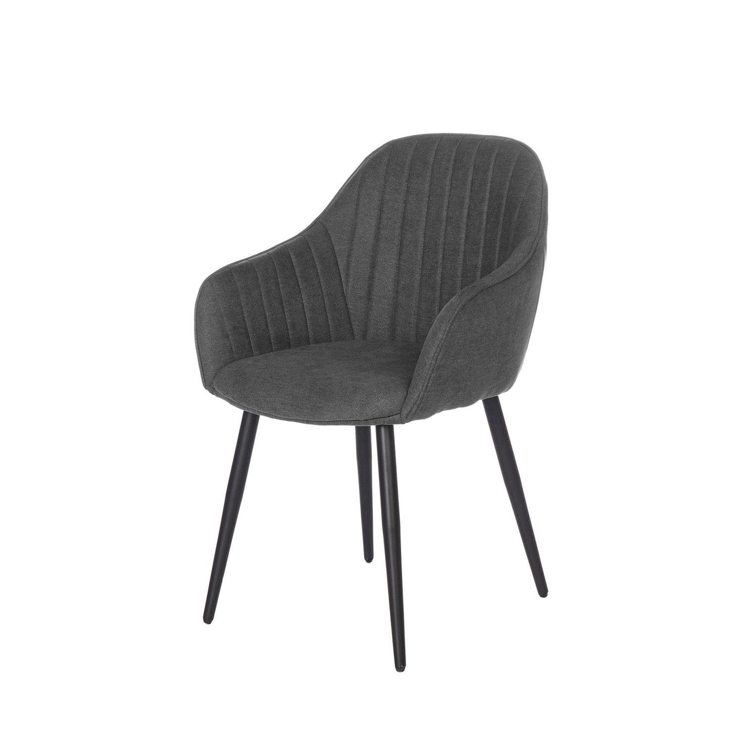 SILLA NATALIA GRIS OSCURO Somcasa