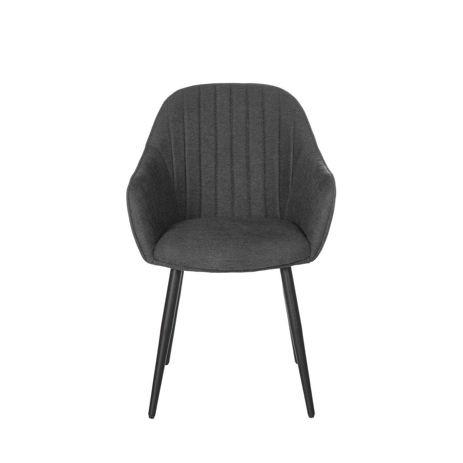 SILLA NATALIA GRIS OSCURO - Imagen 4