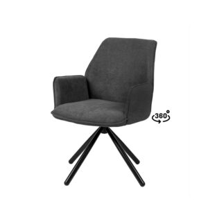 SILLA CARLYN GRIS OSCURO Somcasa
