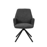 SILLA CARLYN GRIS OSCURO