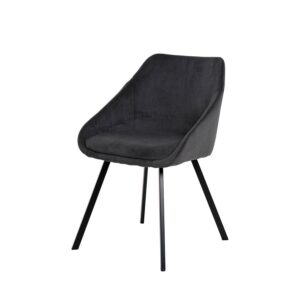 SILLA MACIE GRIS OSCURO Somcasa