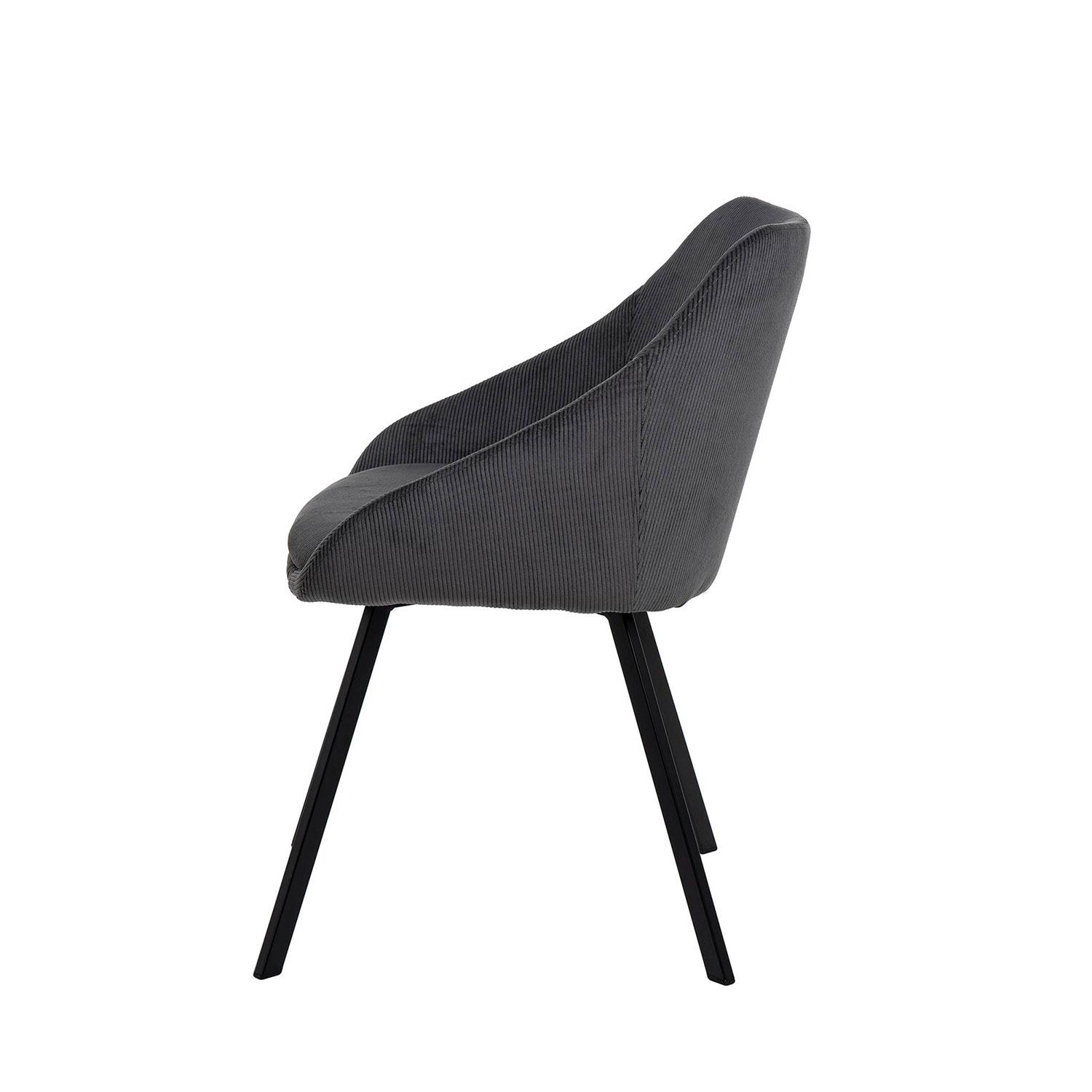 SILLA MACIE GRIS OSCURO - Imagen 3