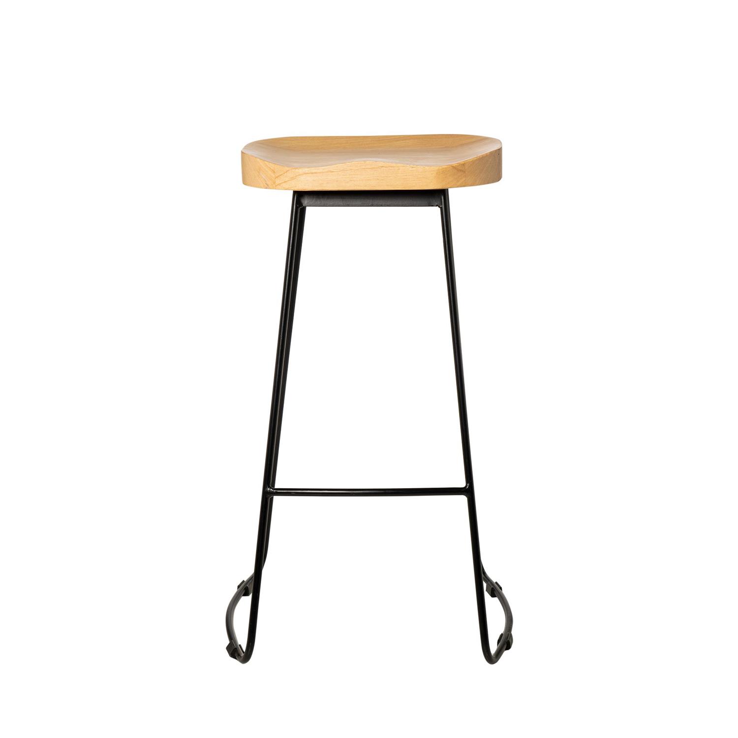 TABURETE JOEL NEGRO - Imagen 4