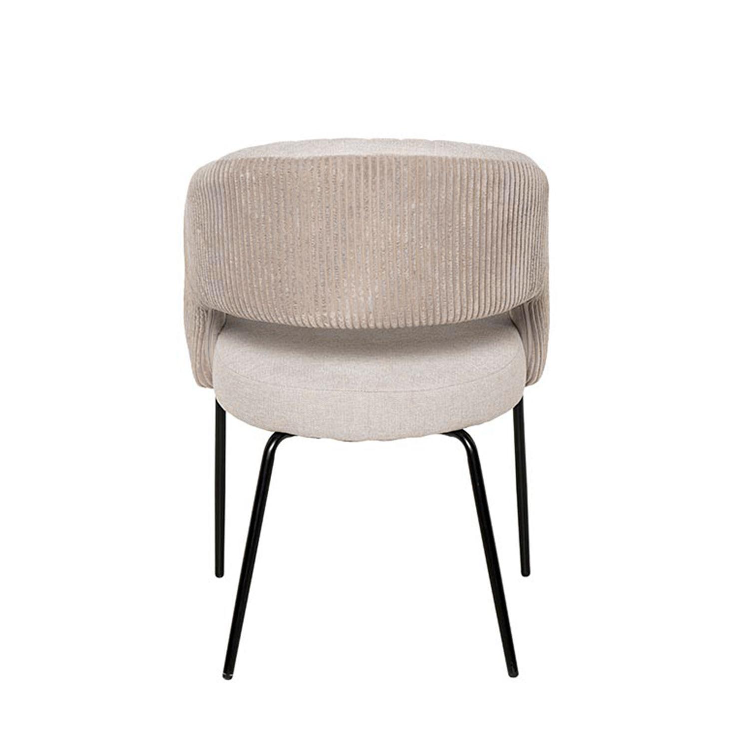 SILLA ELEONOR BEIGE - Imagen 5