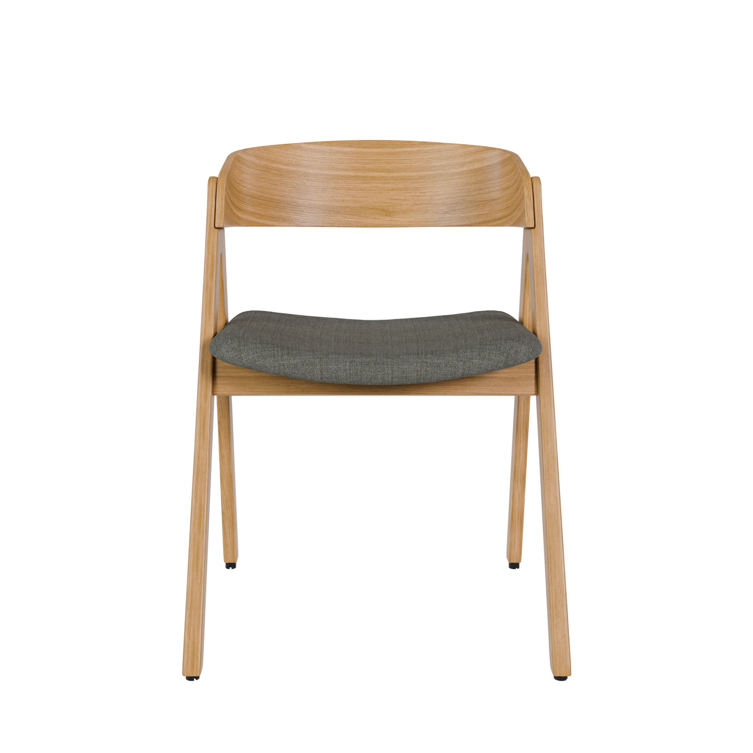 SILLA RINA ROBLE GRIS OSCURO - Imagen 4