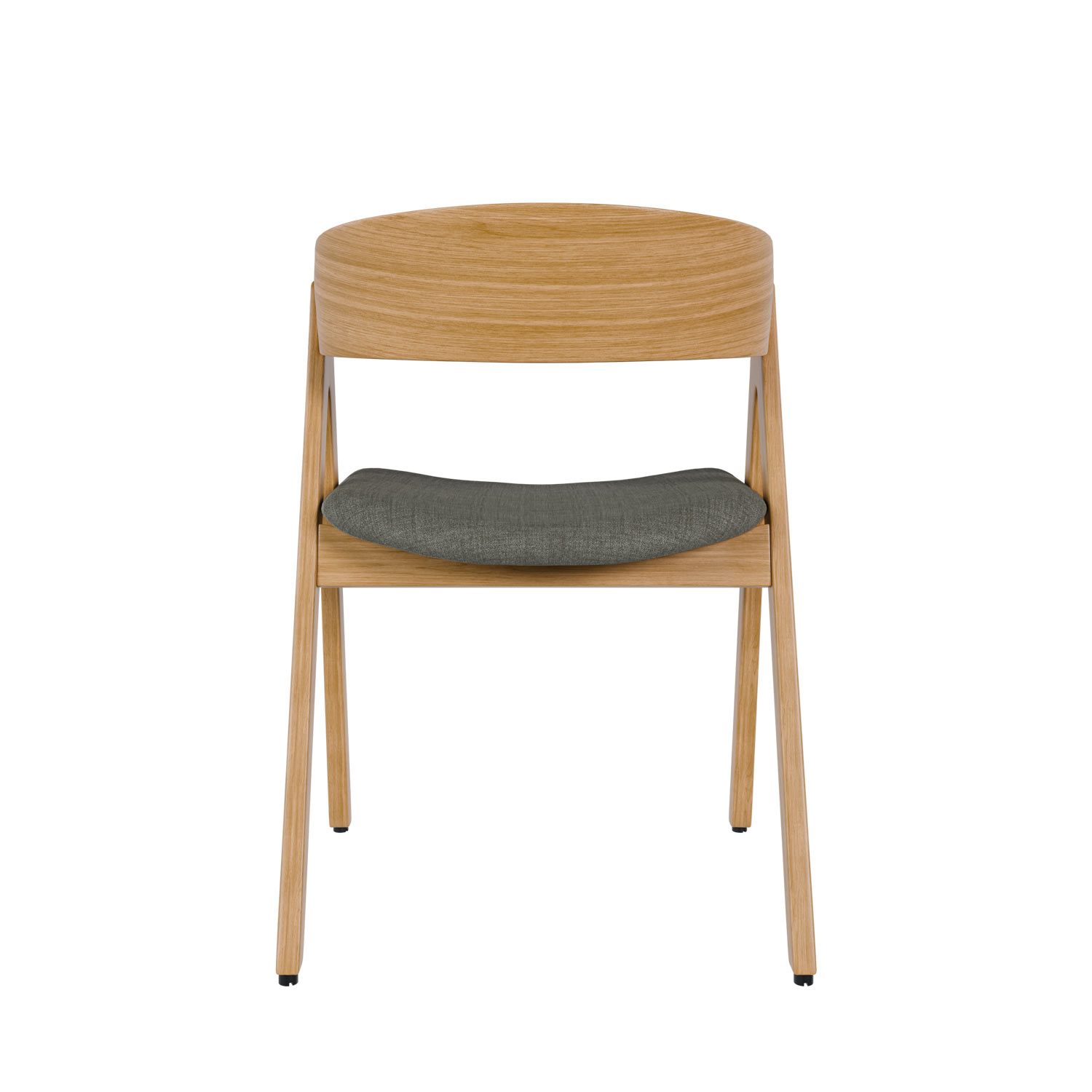 SILLA RINA ROBLE GRIS OSCURO - Imagen 5