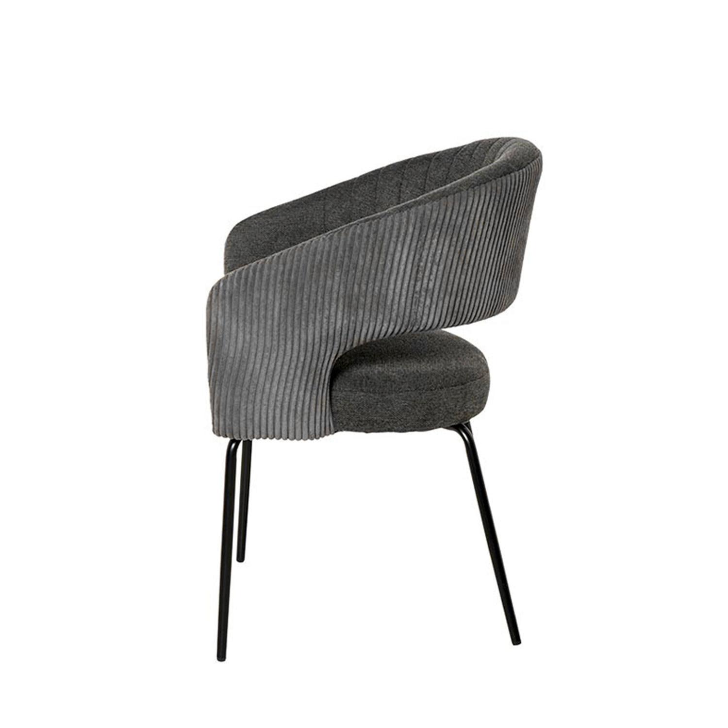 SILLA ELEONOR GRIS OSCURO - Imagen 3