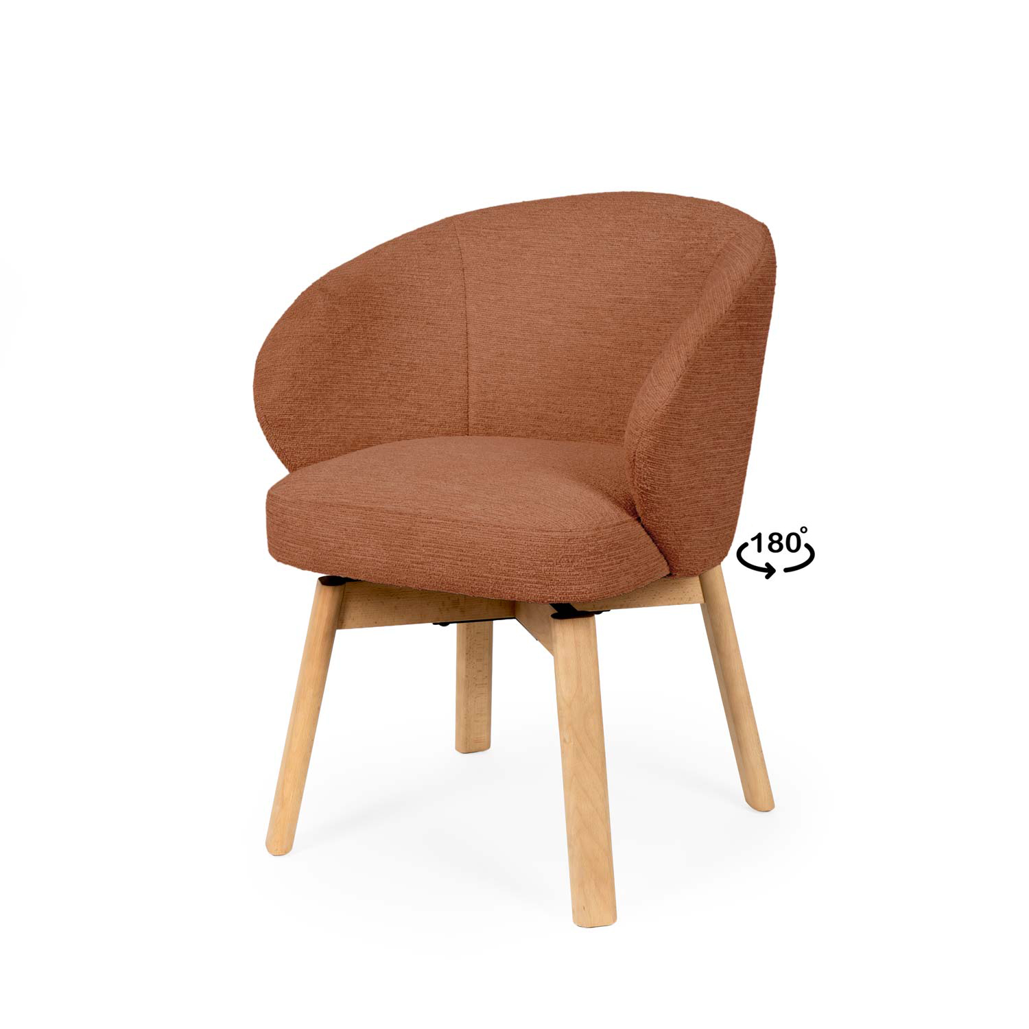 SILLA VIRGINIA TERRACOTA Somcasa