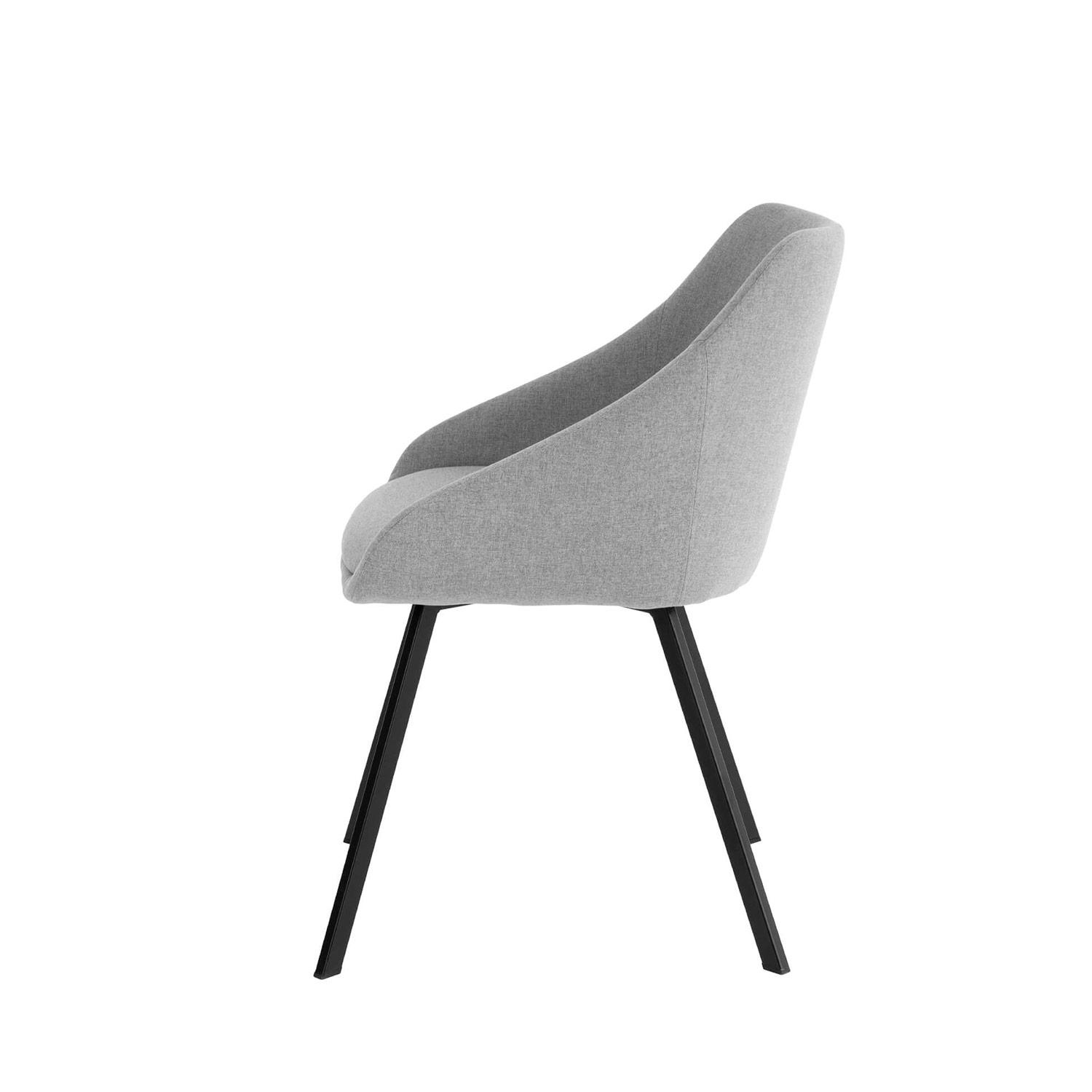 SILLA LANNA GRIS LIGHT - Imagen 3