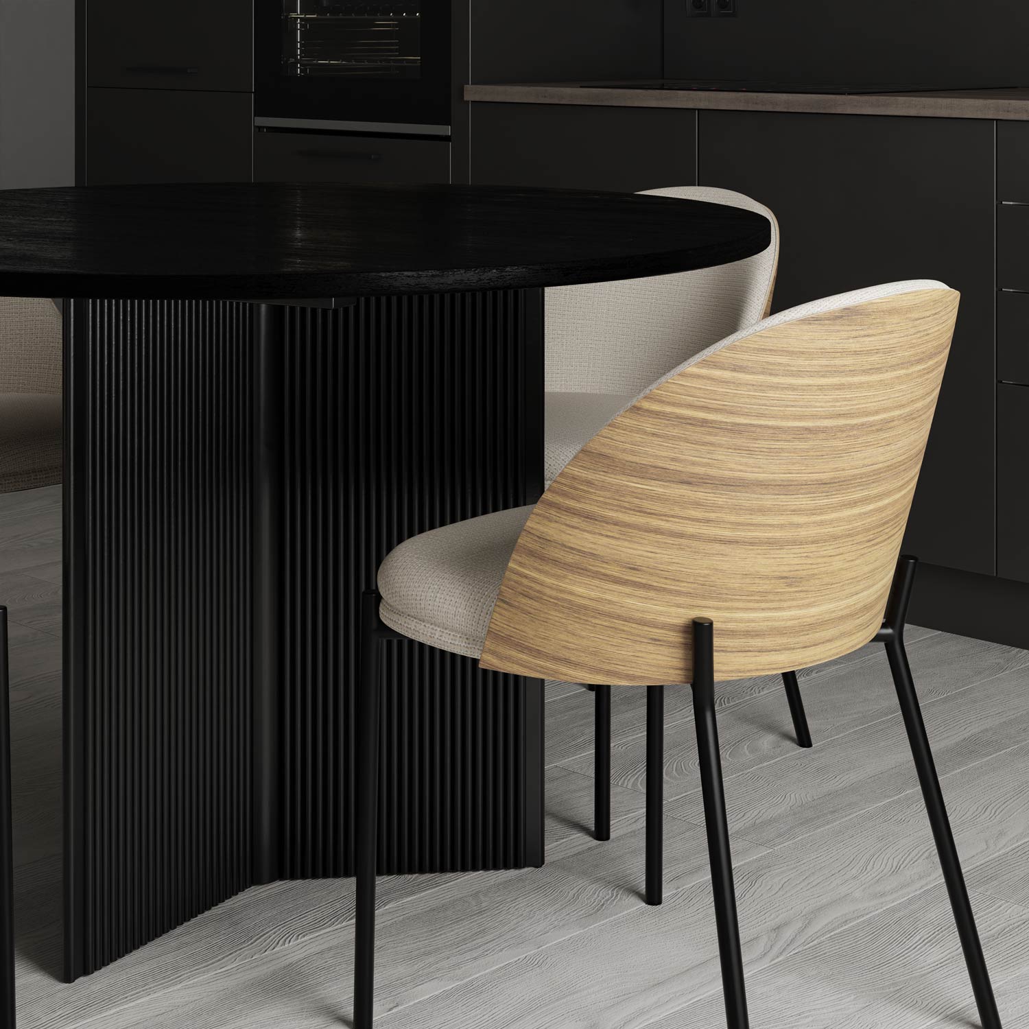 SILLA CASANDRA BEIGE - Imagen 5