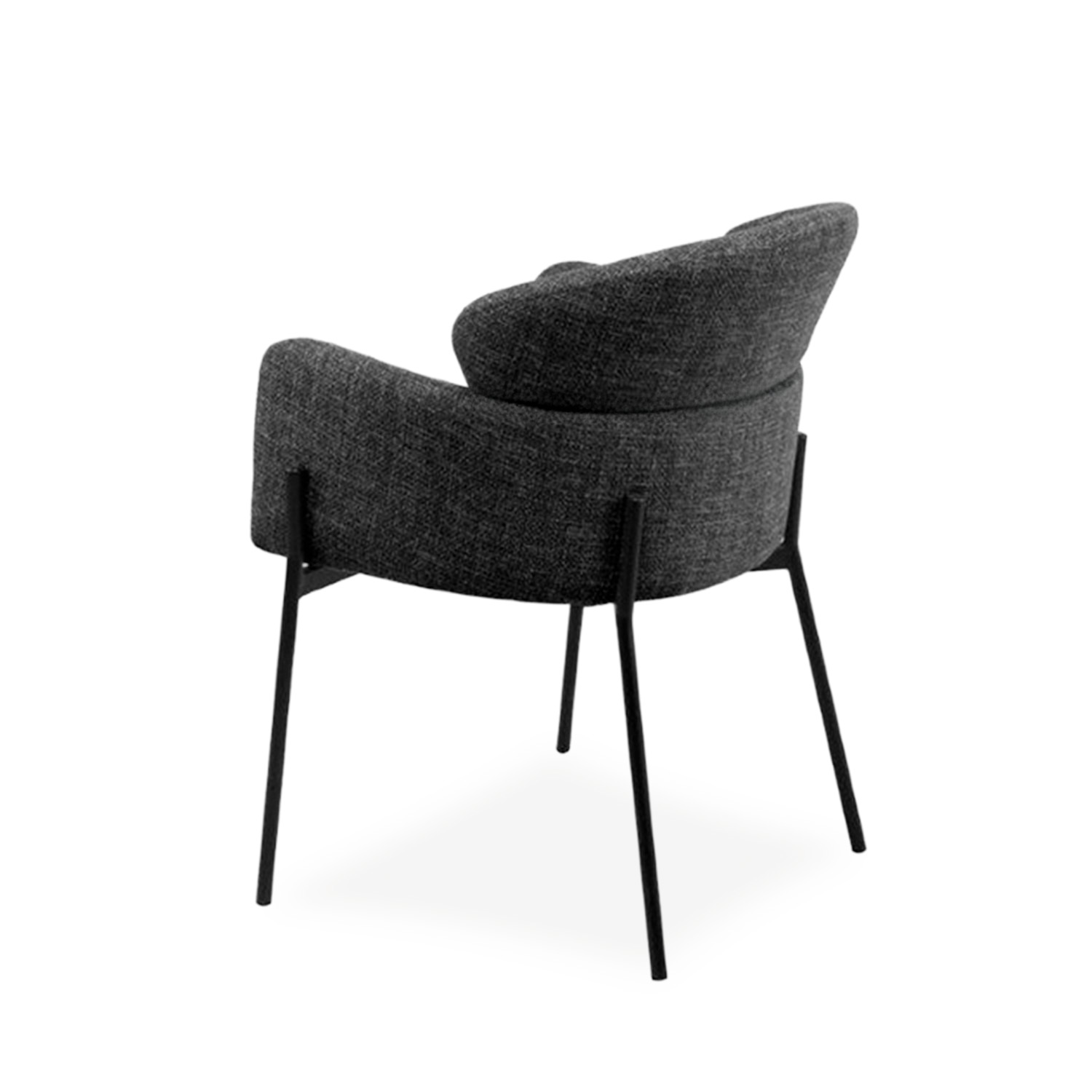 SILLA SALLY GRIS OSCURO - Imagen 2