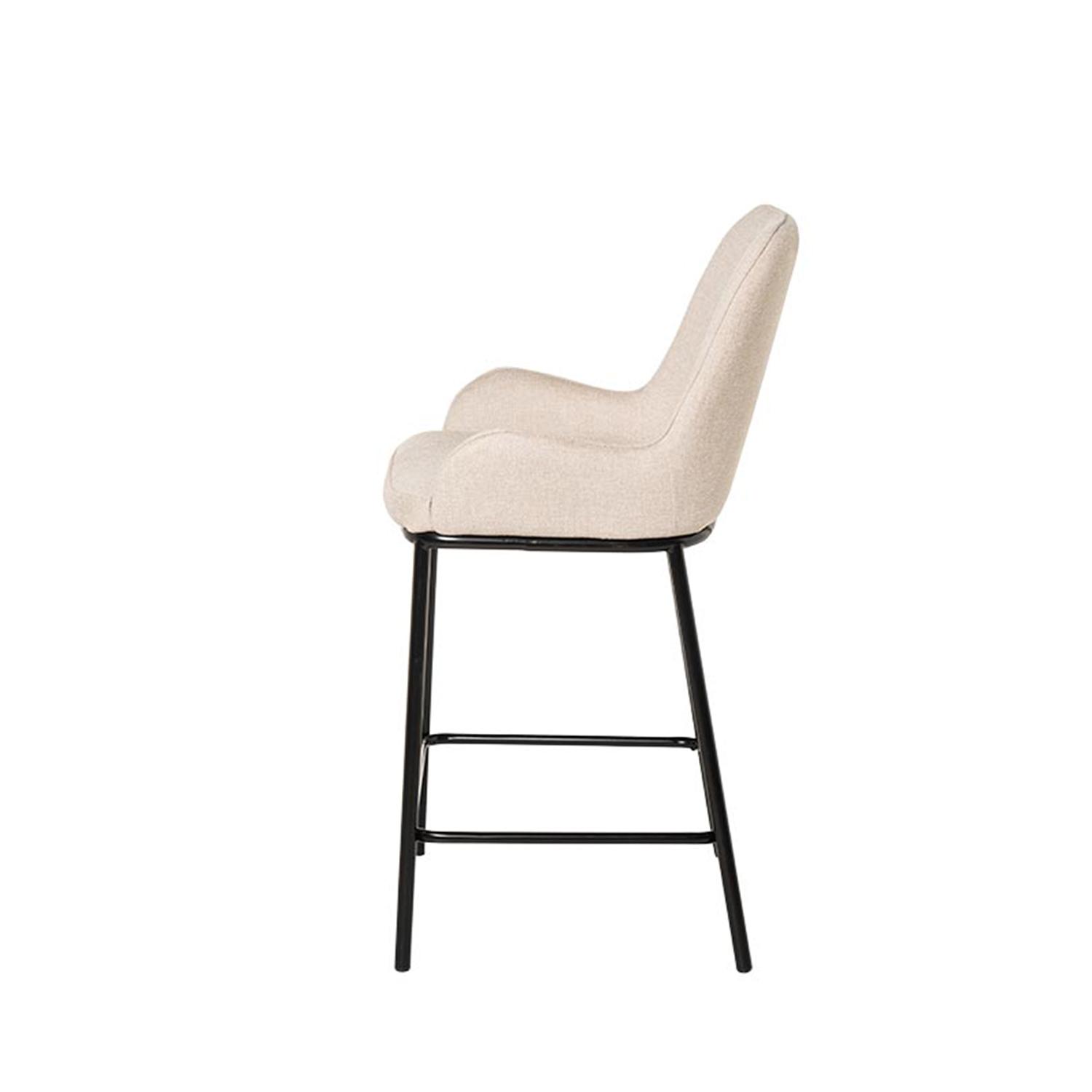 TABURETE MILTON BEIGE - Imagen 3