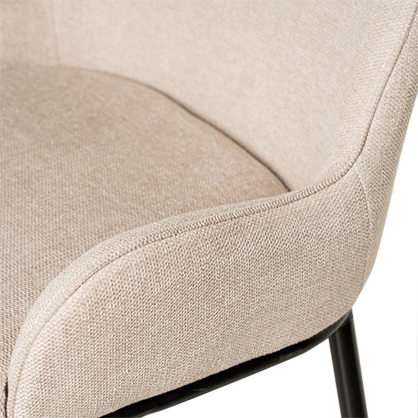 TABURETE MILTON BEIGE - Imagen 7