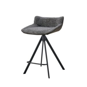 TABURETE GARY GRIS OSCURO Somcasa