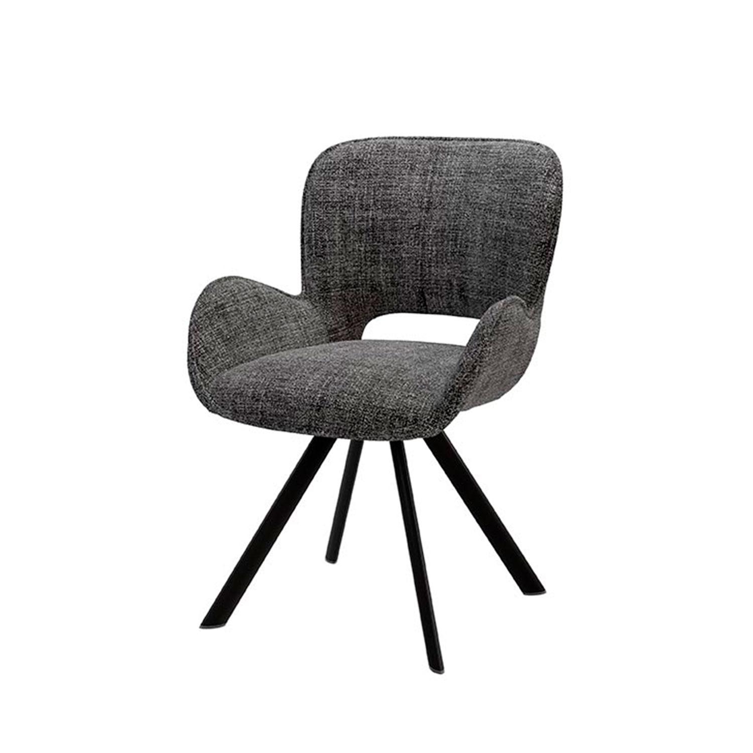 SILLA ASTRID GRIS OSCURO Somcasa