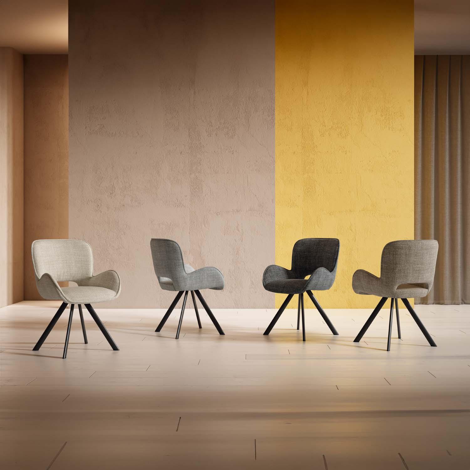 SILLA ASTRID GRIS OSCURO - Imagen 8