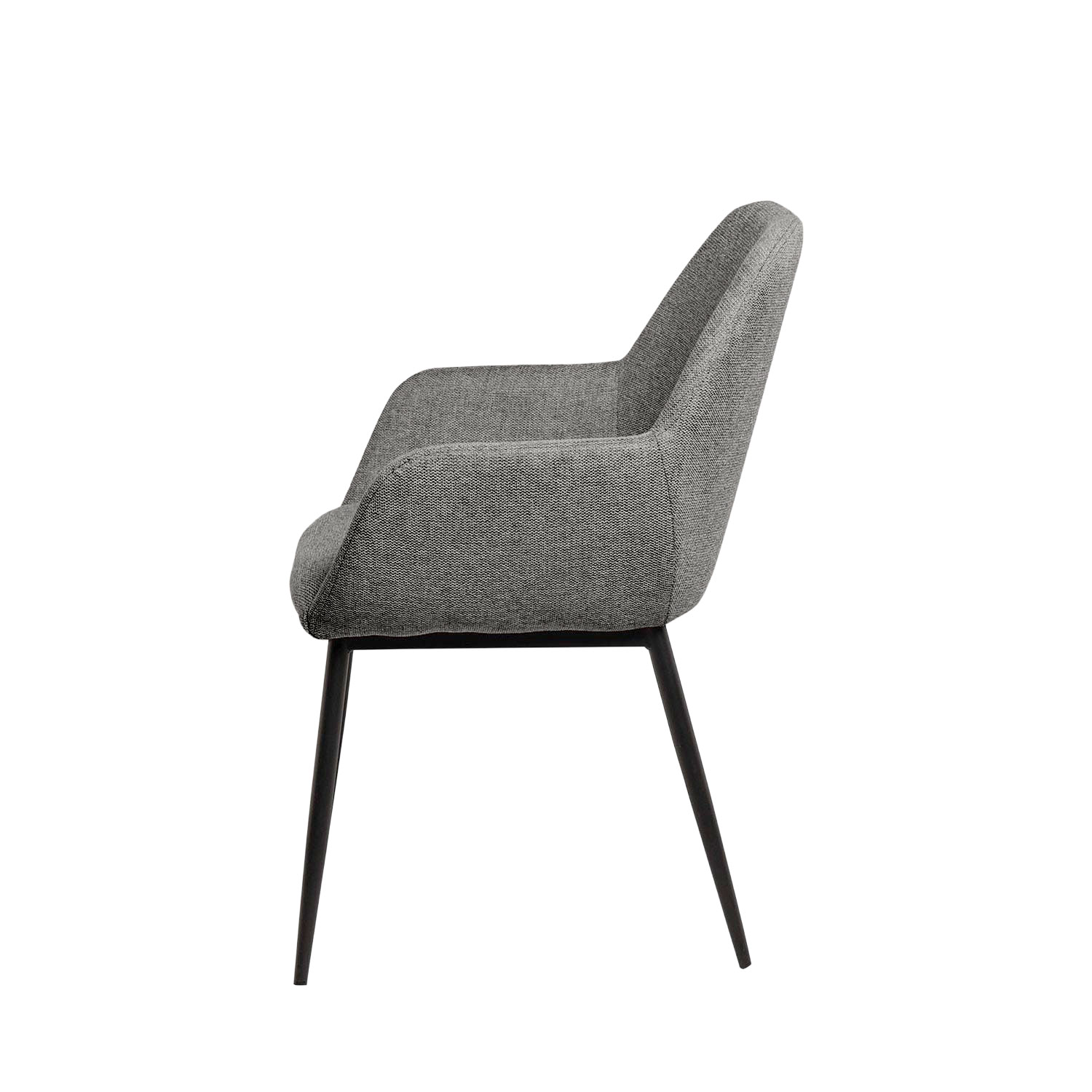 SILLA ISABELLA GRIS OSCURO - Imagen 3