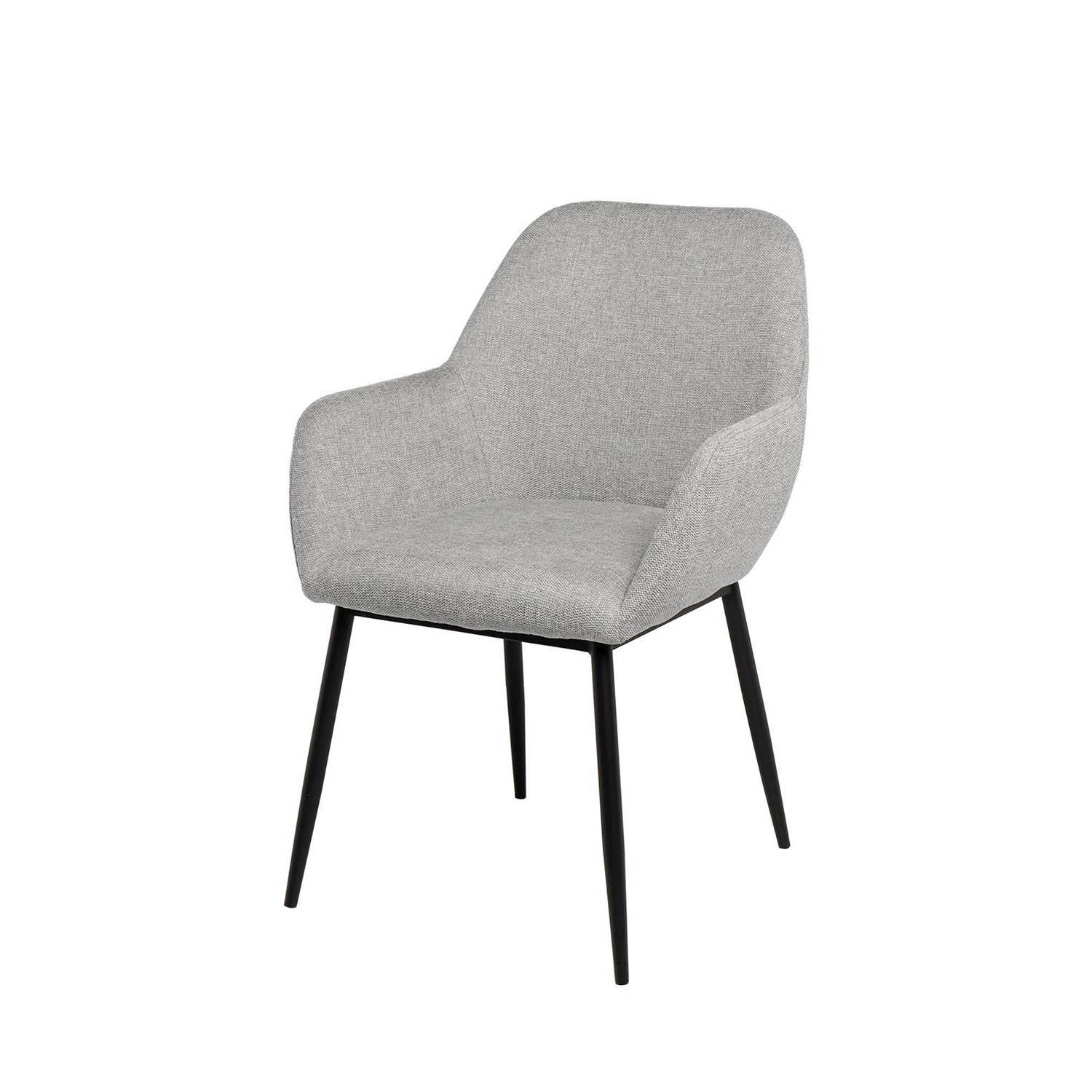 SILLA ISABELLA GRIS CLARO Somcasa