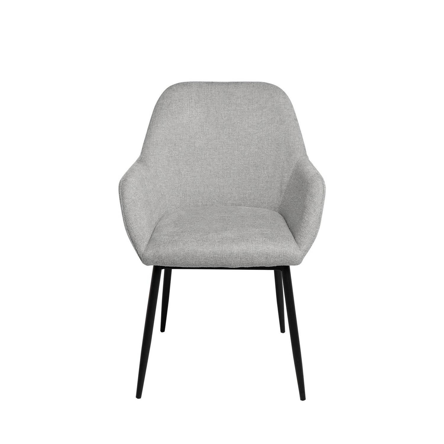 SILLA ISABELLA GRIS CLARO - Imagen 4