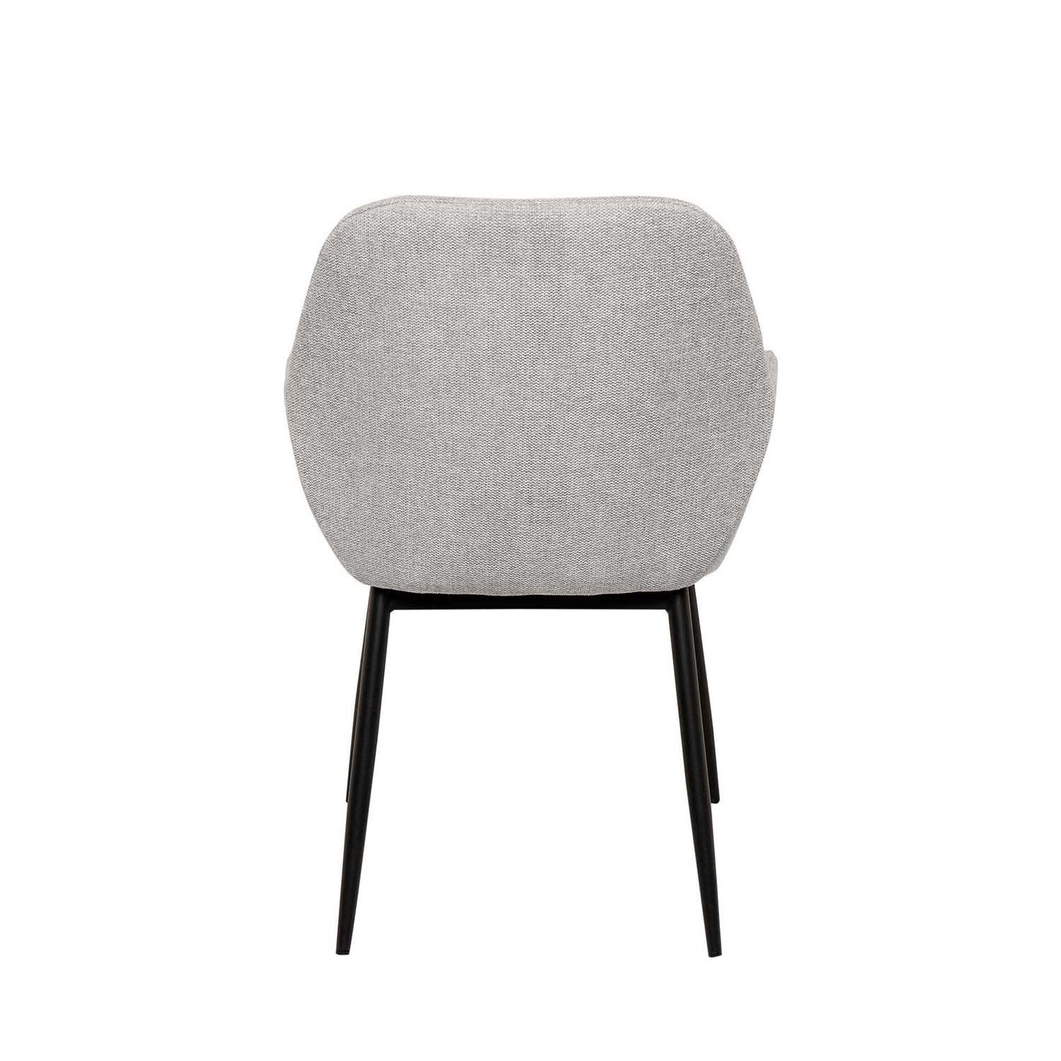 SILLA ISABELLA GRIS CLARO - Imagen 5