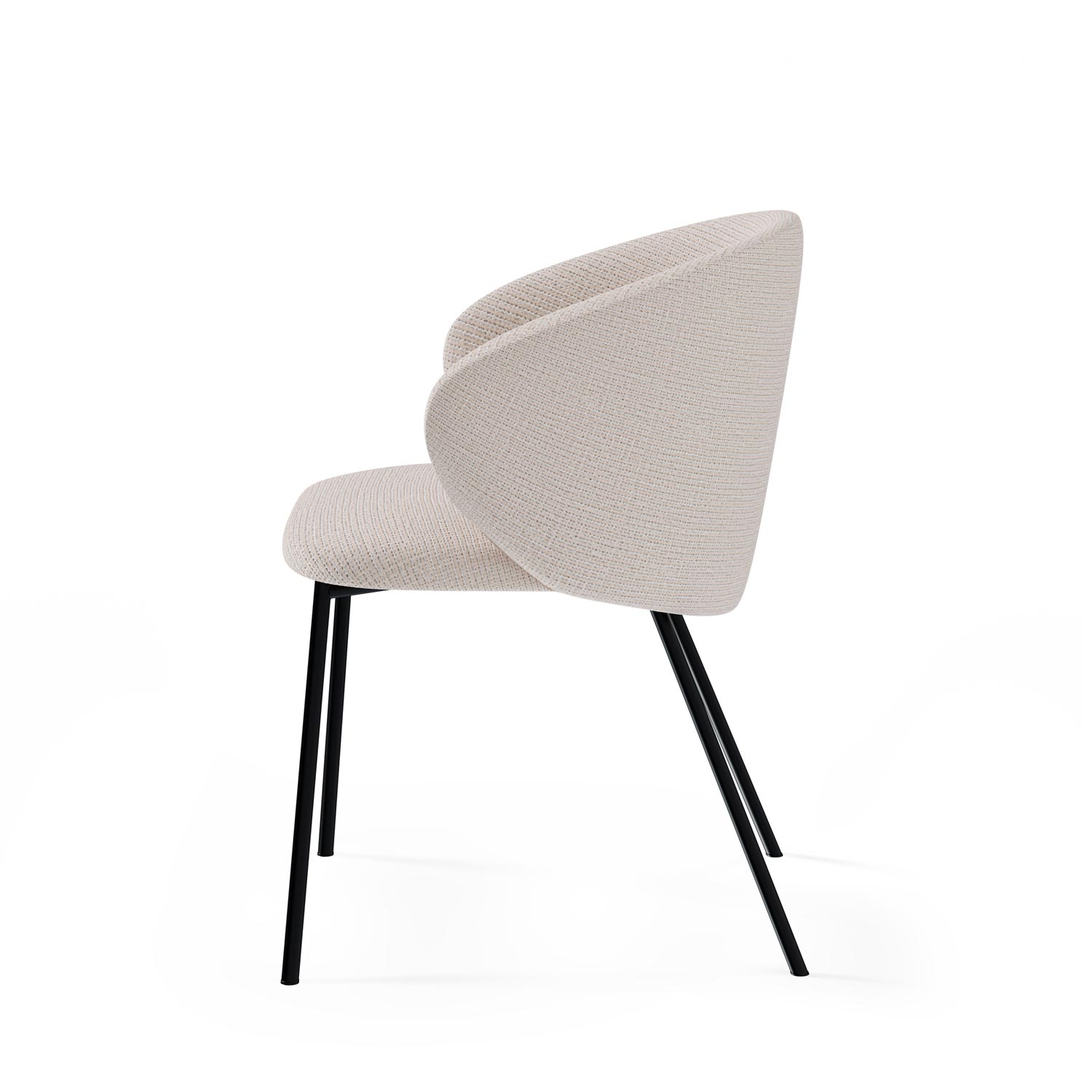 SILLA MERIDA BEIGE - Imagen 3