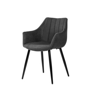 SILLA FIONA GRIS DARK Somcasa